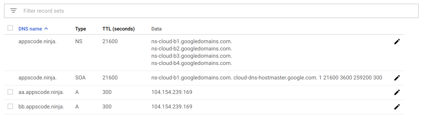 google-dns